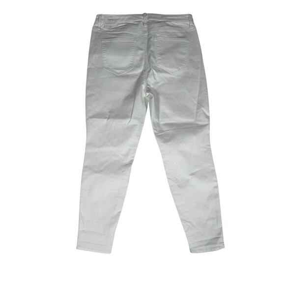 NWT Talbots Jeggings Women's Size 12P  White Skinny Ankle - Picture 4 of 8